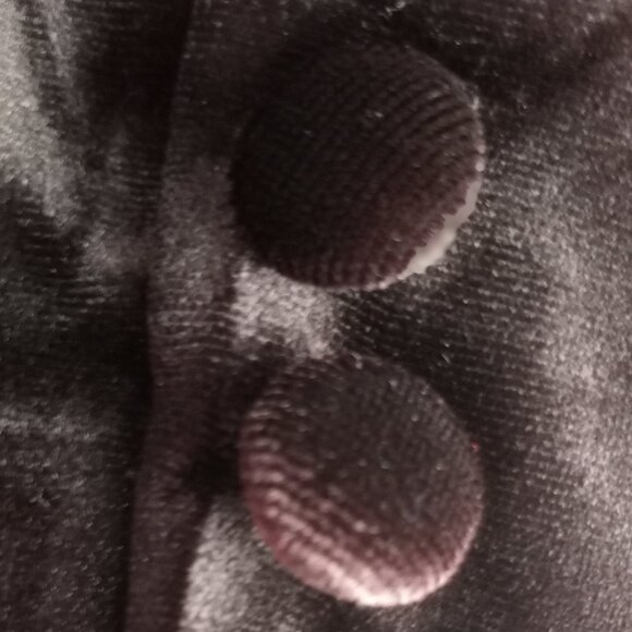 'COLLEEN LOPEZ' Poly Velvet embroidered Jacket Size M Lined EUC - Picture 16 of 16